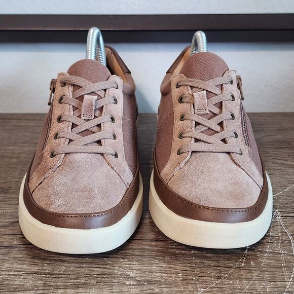 Vionic Women's Sneakers in Brown and Cream - Picture 2 of 9